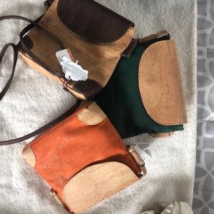 Artelusa of Portugal Cork cross body bags